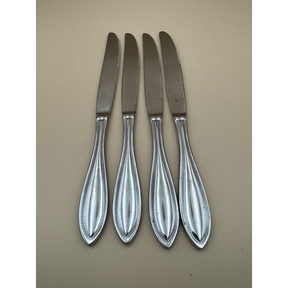 4 Wallace AMERICAN TRADITION Stainless Steel Dinner Knives Indonesia - Picture 4 of 5
